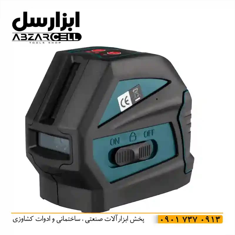 تراز لیزری دو خط رونیکس RH-9500| اصل| کیف حمل مقاوم| دقت بالا — تصویر ۲