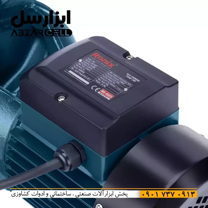 پمپ 2 اسب 2 پروانه رونیکس RH-4025| اصل| ضمانت 12 ماه| سیم پیچ مس — تصویر ۳
