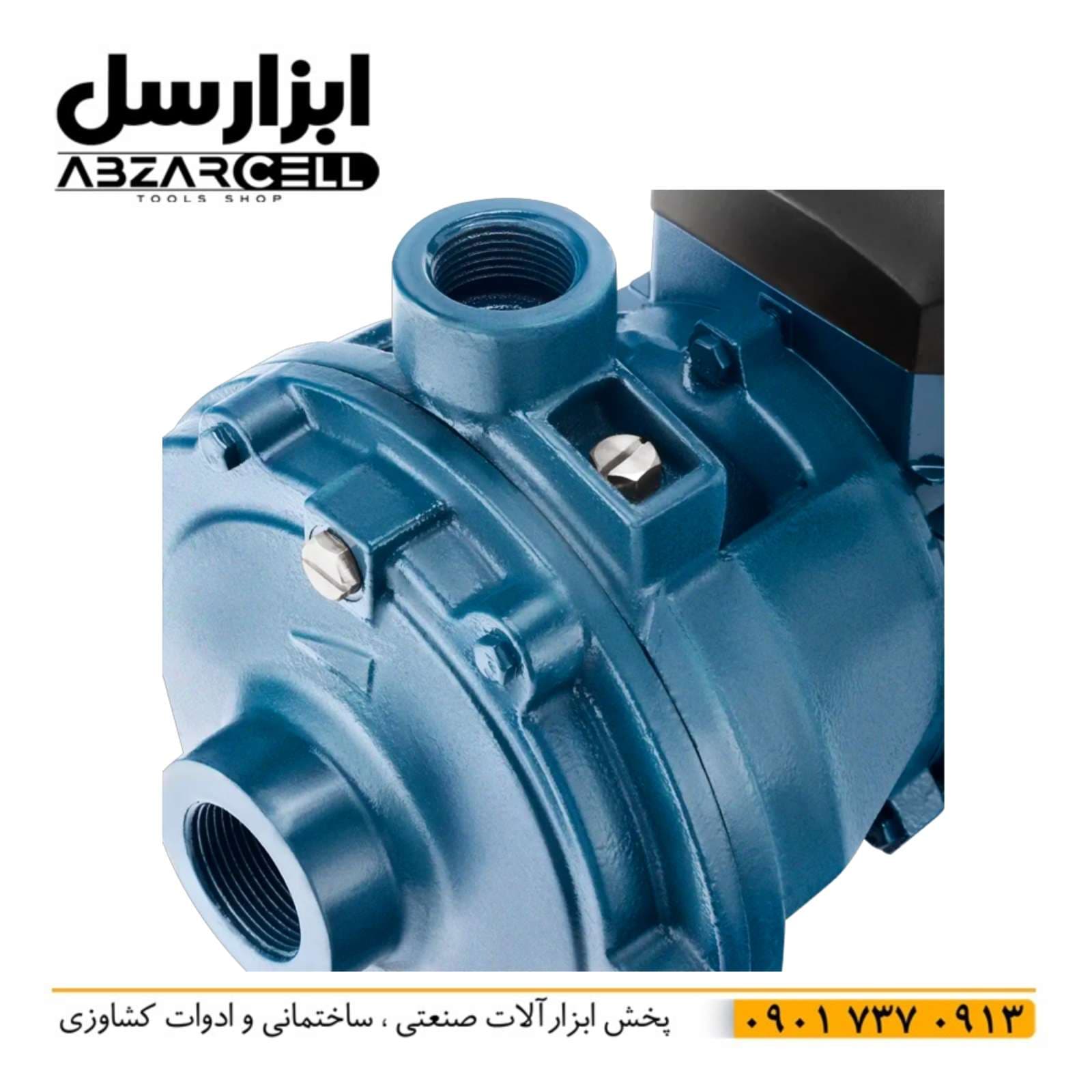 پمپ 1.5 اسب 2 پروانه RH-4024 رونیکس| اصل| ضمانت 12 ماه| پروانه برنج| سیم پیچ مس| شفت استیل — تصویر ۵