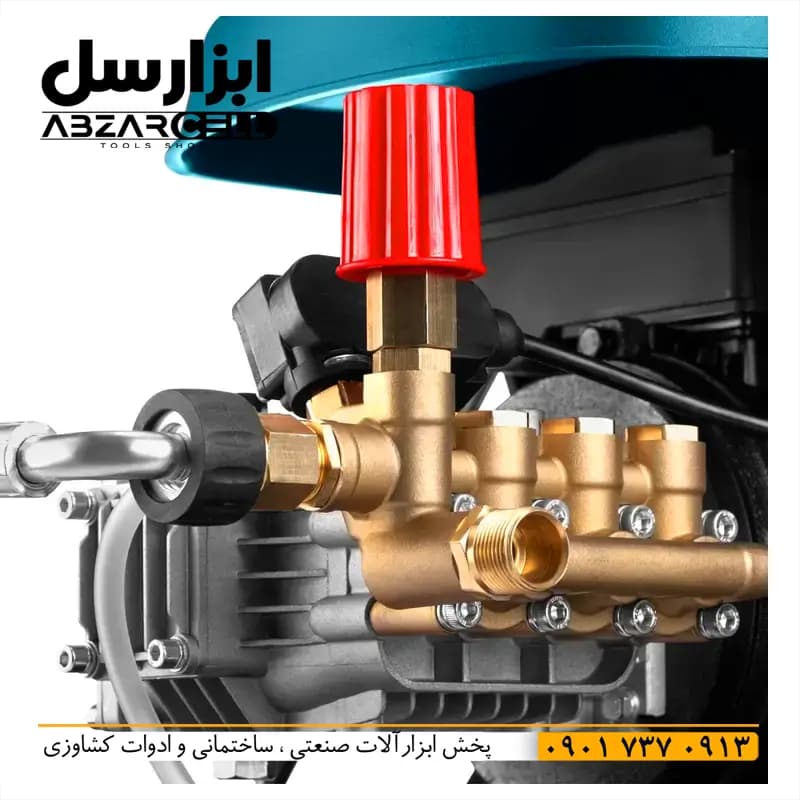 کارواش صنعتی 230 بار رونیکس rp-0230 – ضمانت 12 ماه – اصل – سیم پیچ مس – خودمکش — تصویر ۱۲