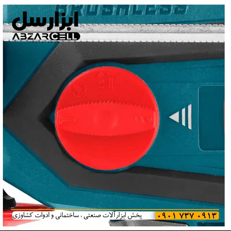 بتن کن شارژی رونیکس مدل 8910| اصل| ضمانت 12 ماه| 4 کاره| موتور براشلس ضد آب — تصویر ۵