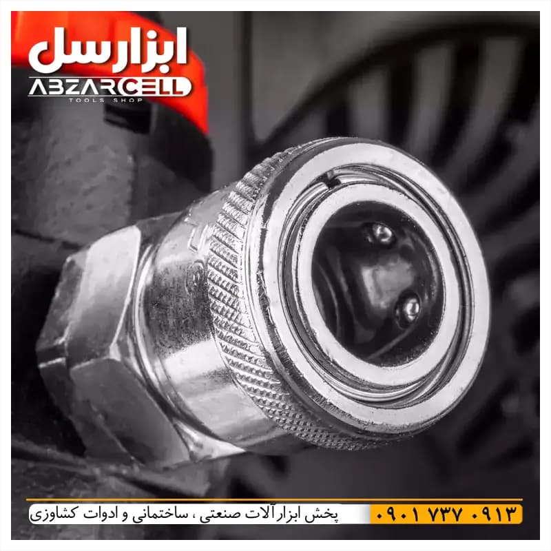 کمپرسور سایلنت رونیکس 50 لیتری دو سیلندر RC-5012| اصل| ضمانت 12 ماهه — تصویر ۶