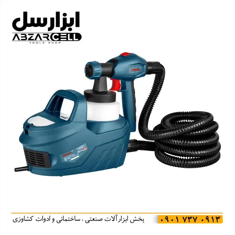 پیستوله خرطومی رونیکس مدل 1365 با توان 650 وات| اصل| ضمانت 12 ماه| سیم پیچ مسی — تصویر ۶