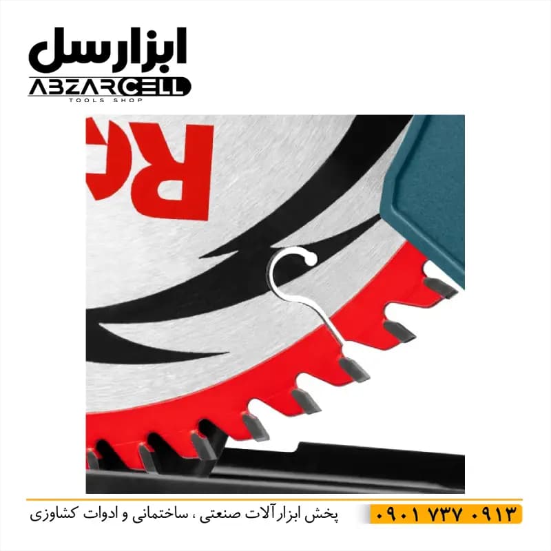 اره گردبر رونیکس 4318| 180 میل| ضمانت 12 ماه| اصل| سیم پیچ مس — تصویر ۷