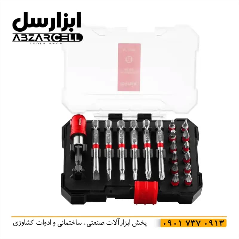 سری پیچ گوشتی رونیکس 19 پارچه RH-5450| اصل و نو