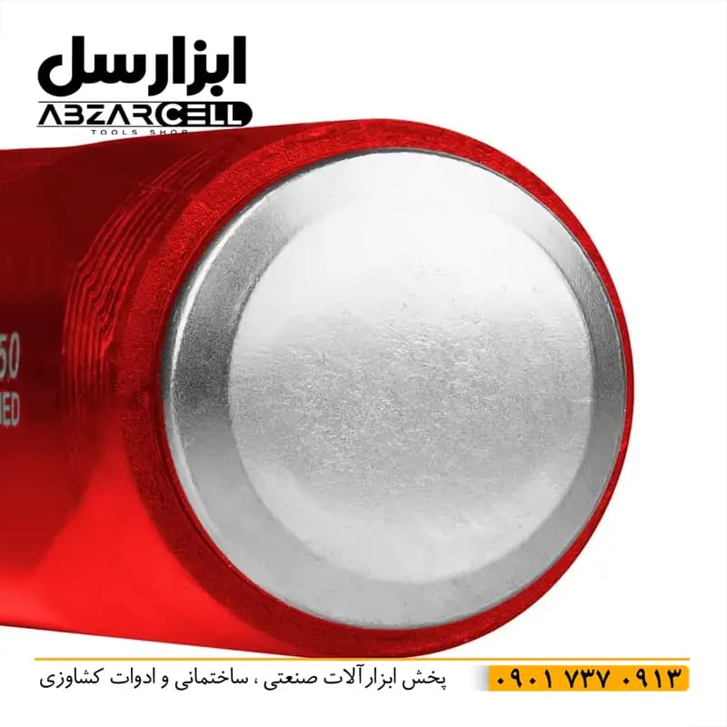 پیچ گوشتی ضربه خور چهار سو رونیکس مدل RH-2965 | نوک آهنربایی| پوشش اکسید سیاه در نوک — تصویر ۴