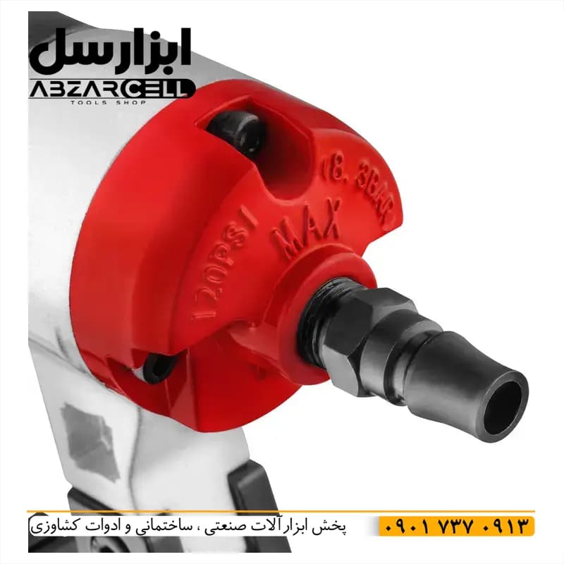 منگنه کوب بادی رونیکس RA-8016| اصل| ضمانت 12 ماهه| حداکثر فشار 120 بار| ظرفیت 140 میخ — تصویر ۱۰