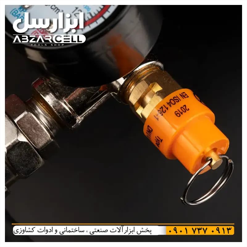 کمپرسور روغنی 50 لیتری رونیکس مدل RC5010| اصل| ضمانت 12 ماه| موتور مس 1500 وات — تصویر ۹