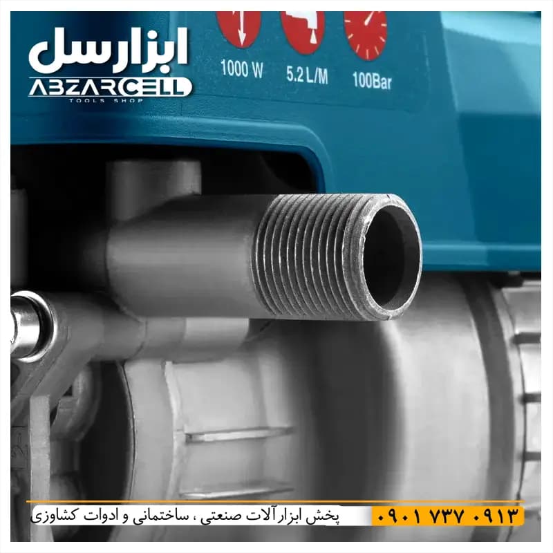 کارواش دینامی رونیکس RP-0101C| اصل| ضمانت 12 ماه| 100 بار| موتور 1.34 اسب بخار — تصویر ۱۲