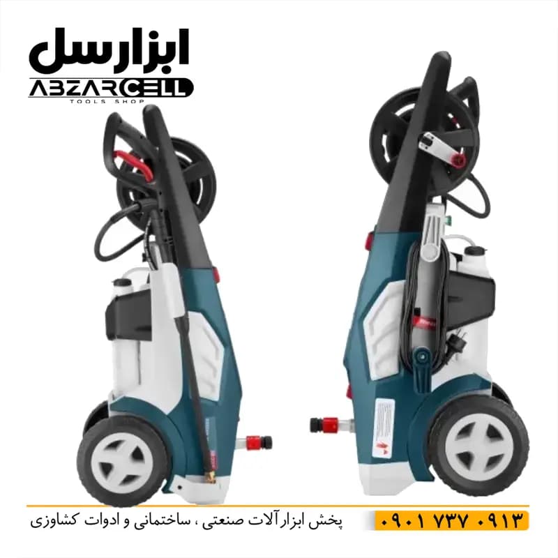 کارواش دینامی رونیکس مدل RP-0180| اصل| ضمانت 12 ماه| فوق صنعتی| موتور مس کم صدا 4 اسب بخار — تصویر ۹