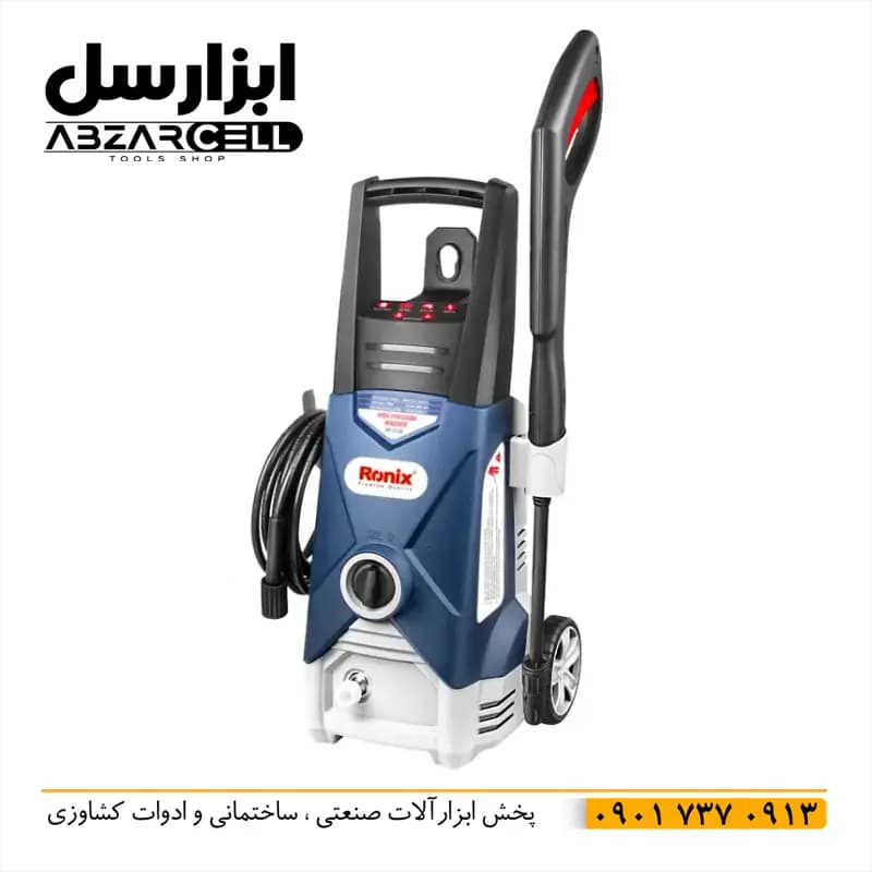 کارواش دینامی رونیکس مدل RP-0100| اصل| ضمانت 12 ماه| فشار 100 بار| موتور مسی 1.87 اسب بخار — تصویر ۲