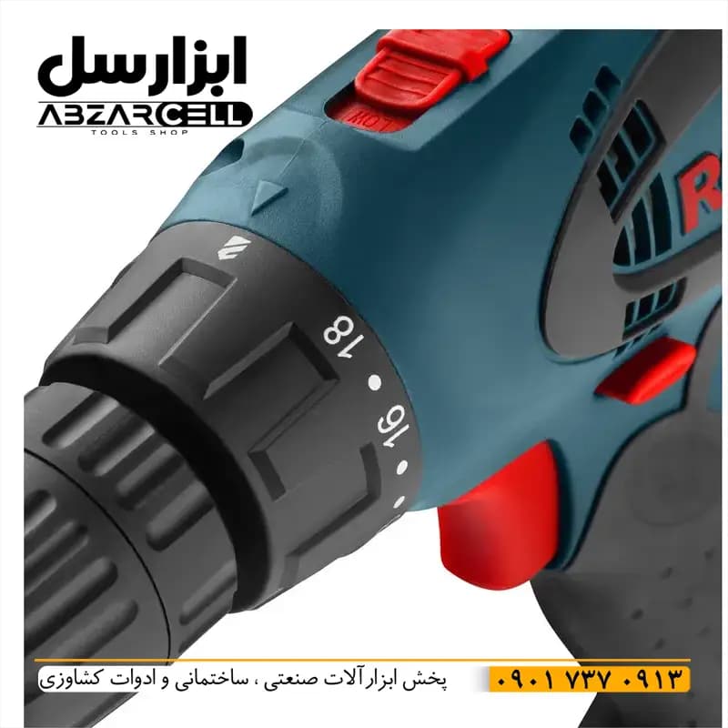 دریل برقی رونیکس مدل 2513T| اصل| ضمانت 12 ماه| موتور تمام مس — تصویر ۹