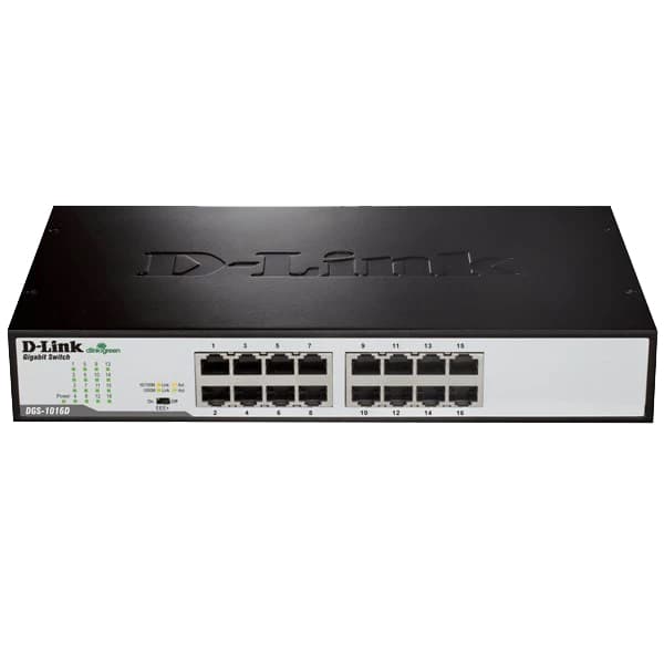 D-Link DGS-1016D سوییچ 16 پورت گیگ