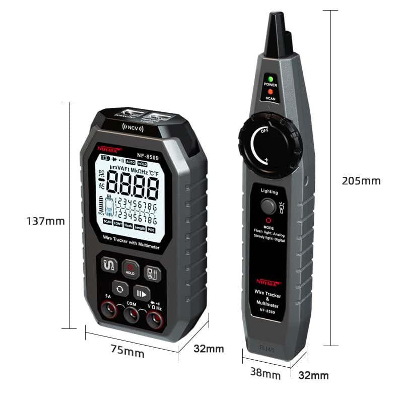تستر شبکه نویافا Noyafa NF- 8509 — تصویر ۷