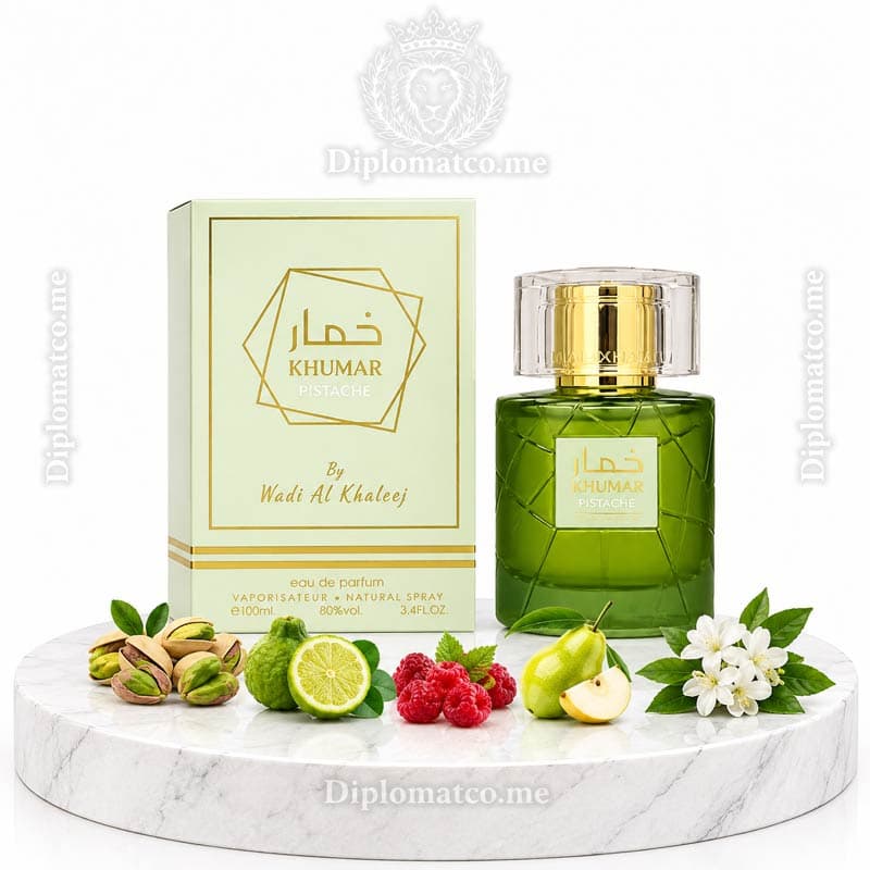 ادکلن وادی الخلیج مدل خمار پیستاچه 100 میل مشابه کایالی یام پیستاچیو جلاتو