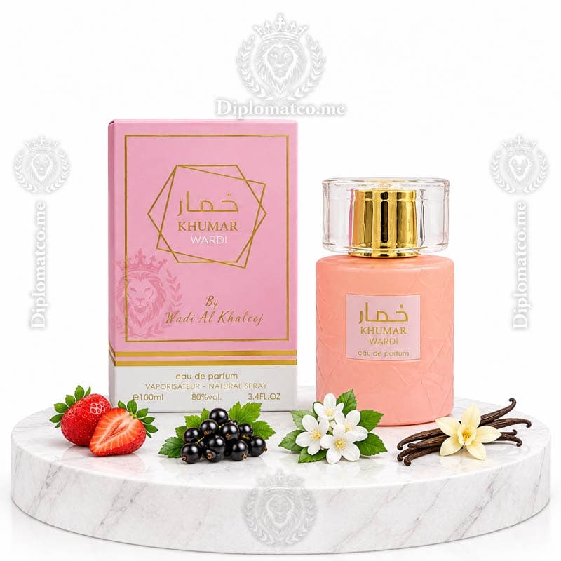 ادکلن وادی الخلیج مدل خمار واردی 100 میل مشابه باربری هر زنانه