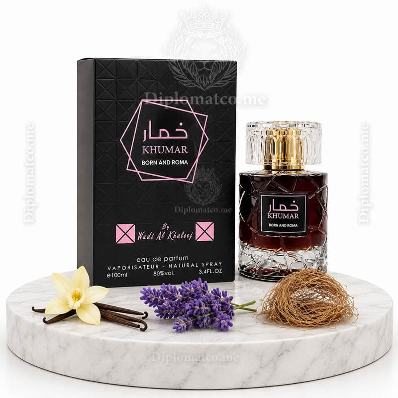 ادکلن وادی الخلیج مدل خمار بورن اند روما 100 میل مشابه والنتینو اومو بورن این روما اینتنس