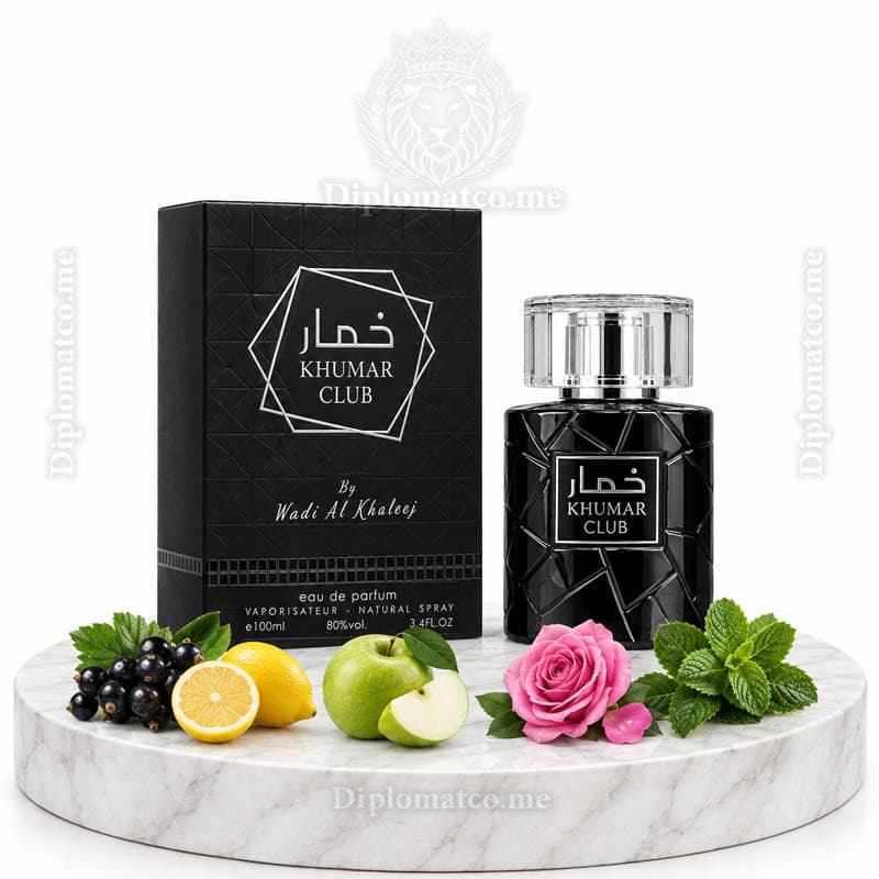 ادکلن وادی الخلیج مدل خمار کلاب 100 میل مشابه کلاب د نویت اینتنس