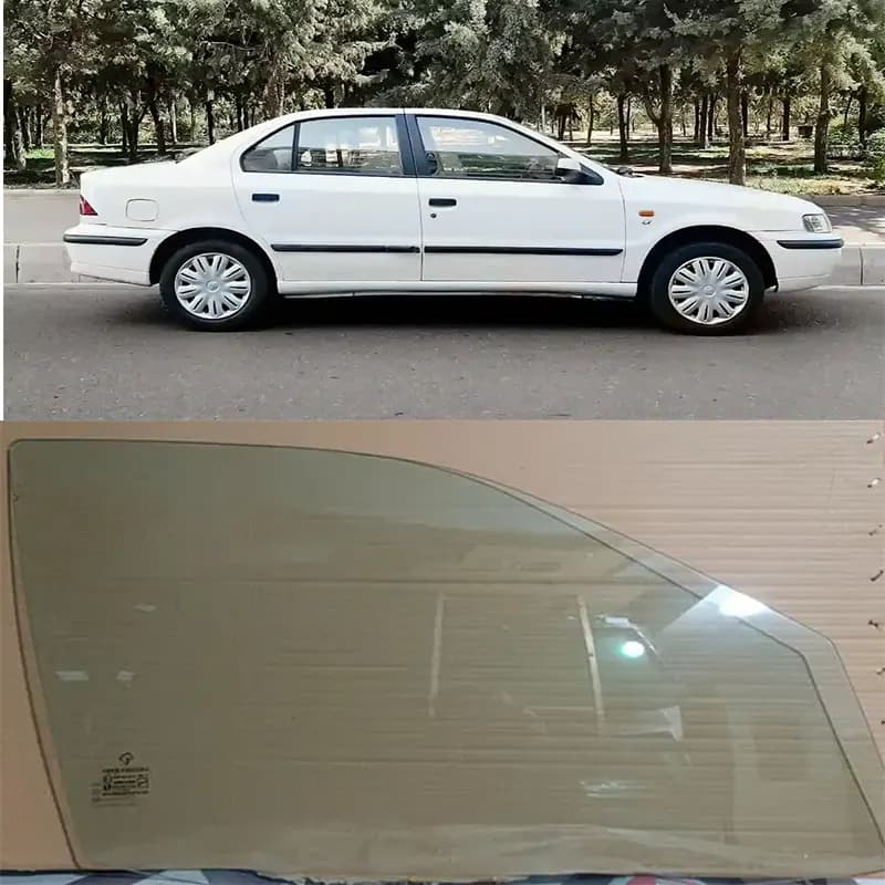 شیشه درب سمند — تصویر ۲