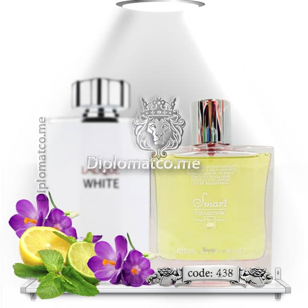 ادکلن لالیک سفید white (اسمارت کد 438 – 100 میل) اورجینال
