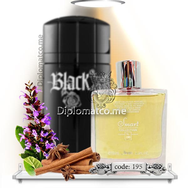 ادکلن بلک ایکس اس مردانه Black XS (اسمارت کد ۱۹۵ – ۱۰۰ میل) اورجینال — تصویر ۳