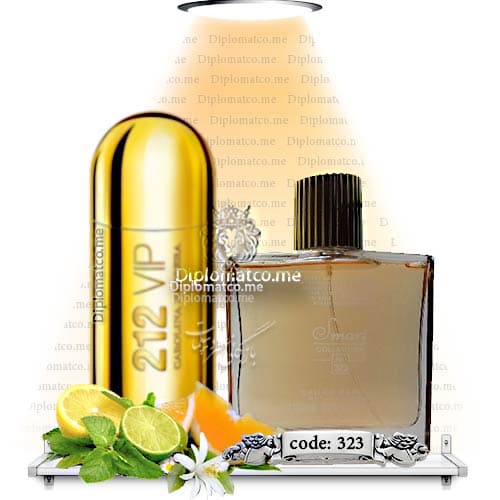 ادکلن ۲۱۲ وی آی پی زنانه – طلایی (اسمارت کد ۳۲۳ – ۱۰۰ میل) اورجینال