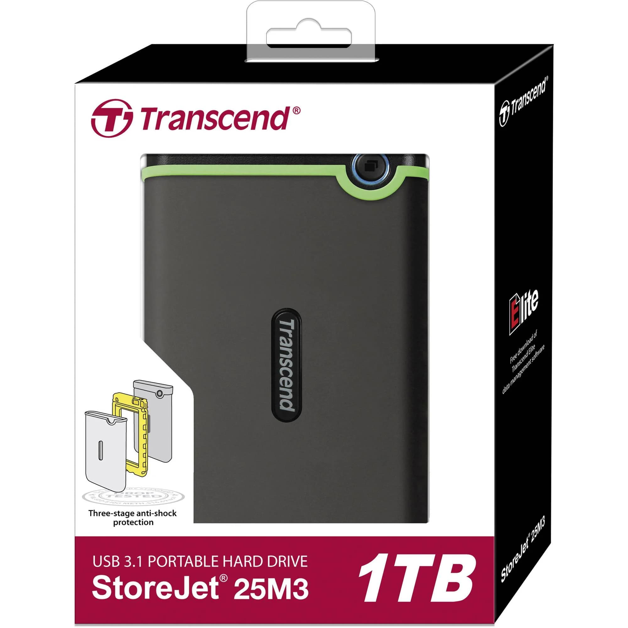 هارد اکسترنال transcend 1TB — تصویر ۴