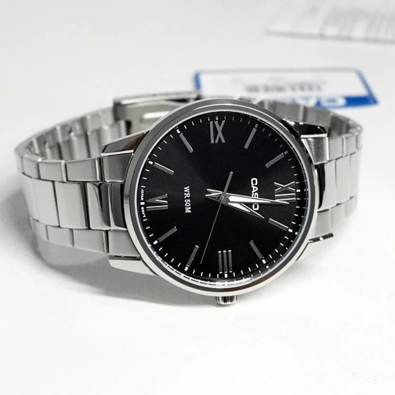 ساعت مچی مردانه کاسیو Casio مدل MTP-1303DD-1A بند استیل — تصویر ۴