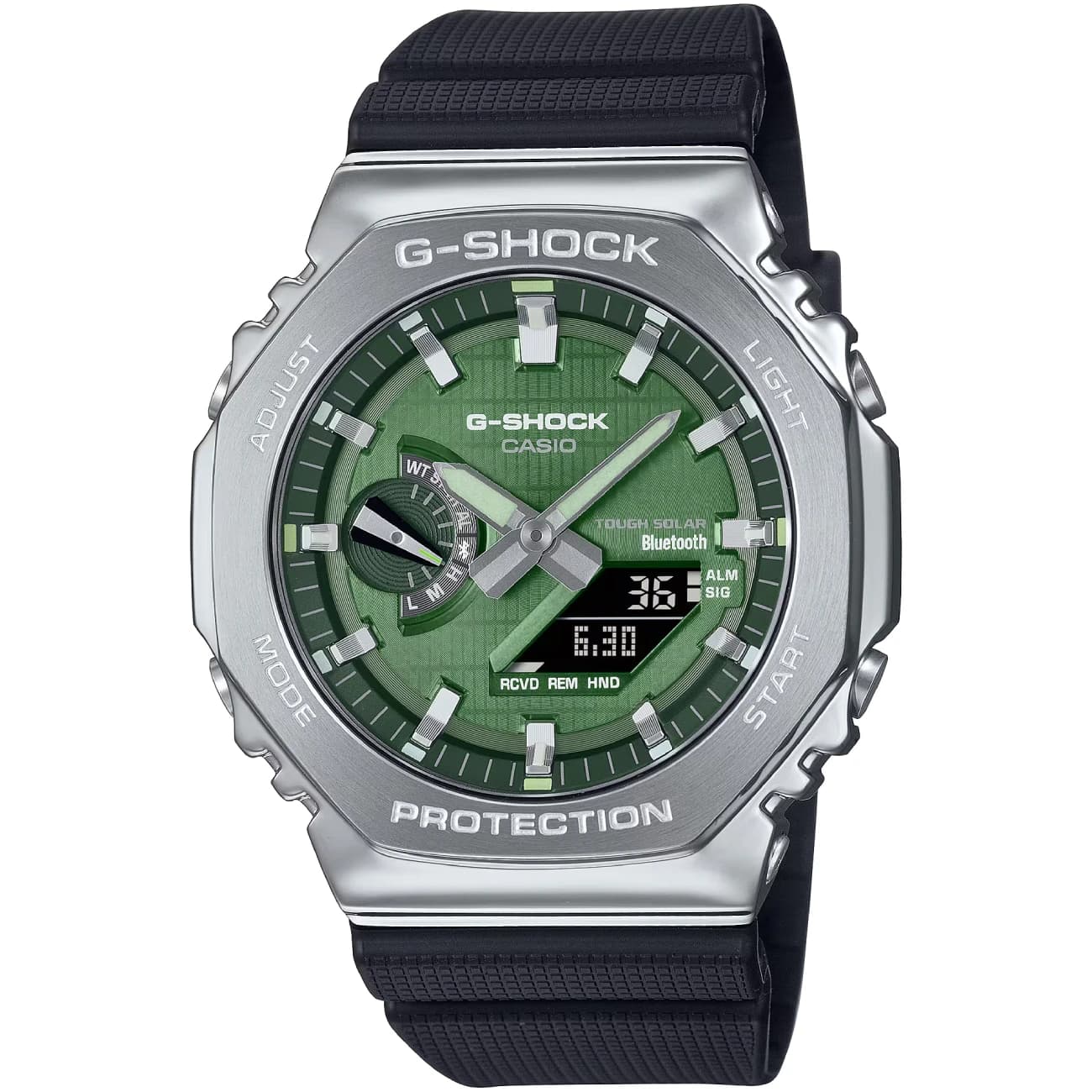 ساعت مچی جی شاک کاسیو Casio مدل GBM-2100A-1A3DR خورشیدی بلوتوث دار