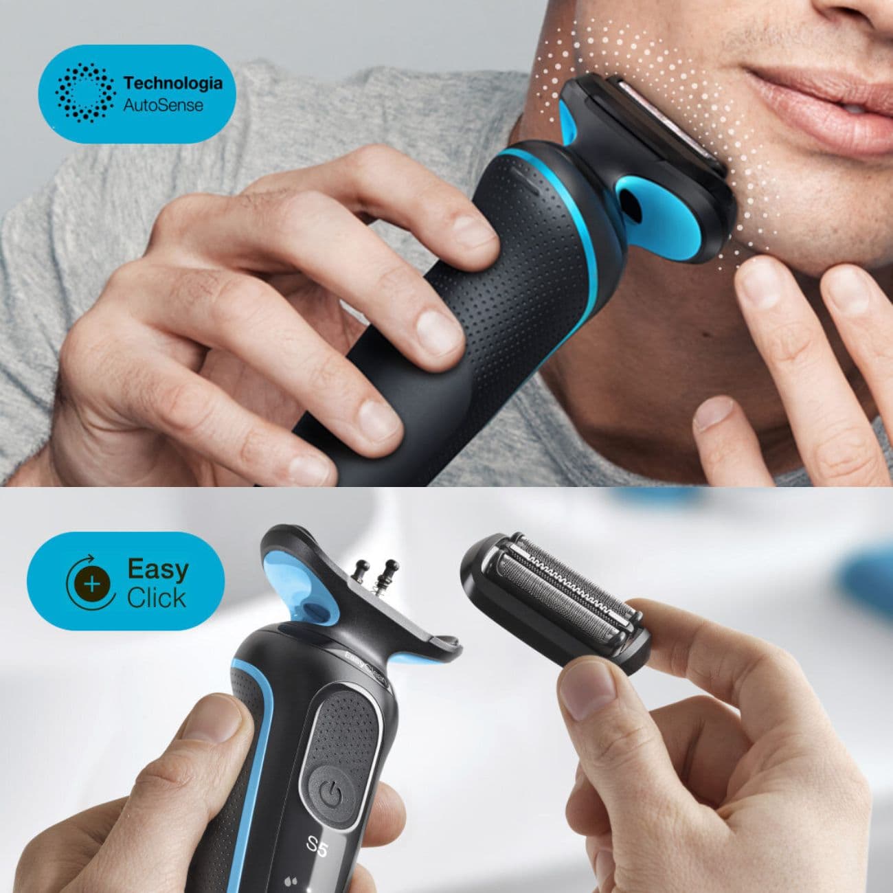ماشین ریش تراش براون Braun مدل 51-M1000s سری 5 مجهز به فناوری AutoSense — تصویر ۳