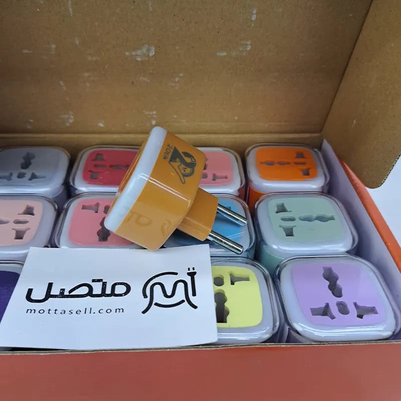 تبدیل برق 3 به 2 چراغدار M-03 16A — تصویر ۵