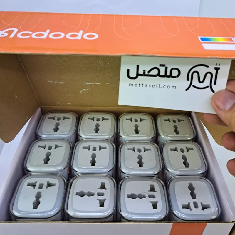 تبدیل برق 3 به 2 چراغدار Mcdodo M-03 16A | های‌کپی — تصویر ۴