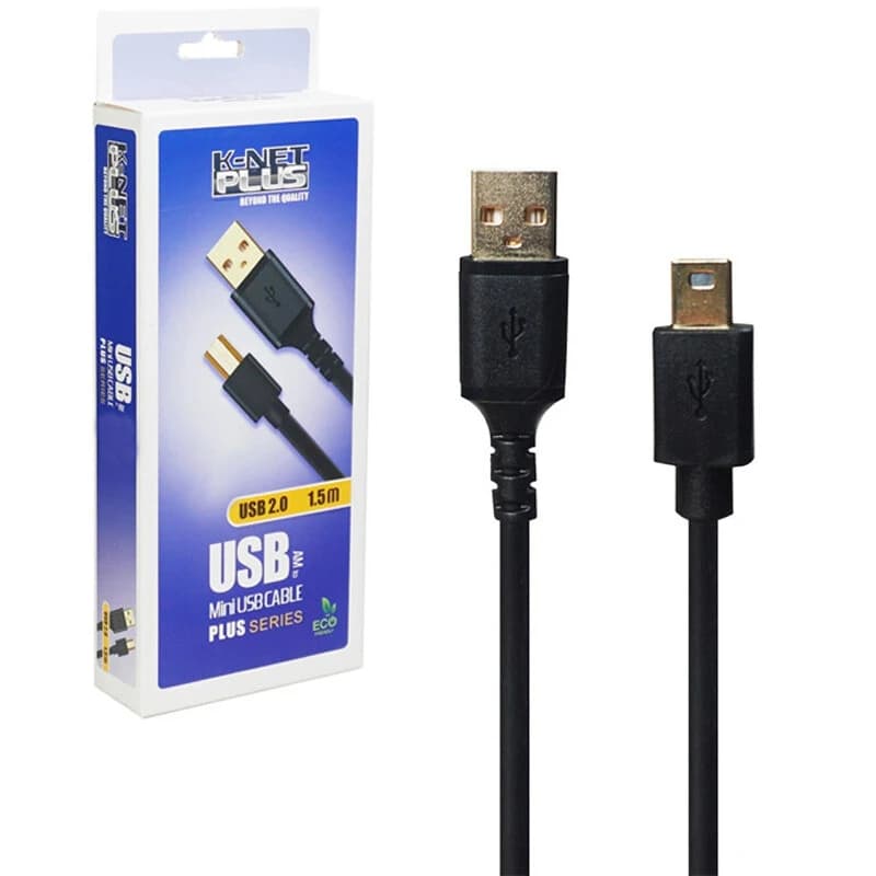 کابل مینی یو اس بی کی نت پلاس KP-CU5A2015 طول 1.5 متر