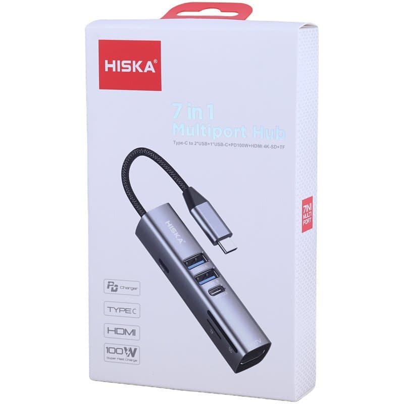 هاب 7 پورت HISKA HR 53 TYPE C — تصویر ۴