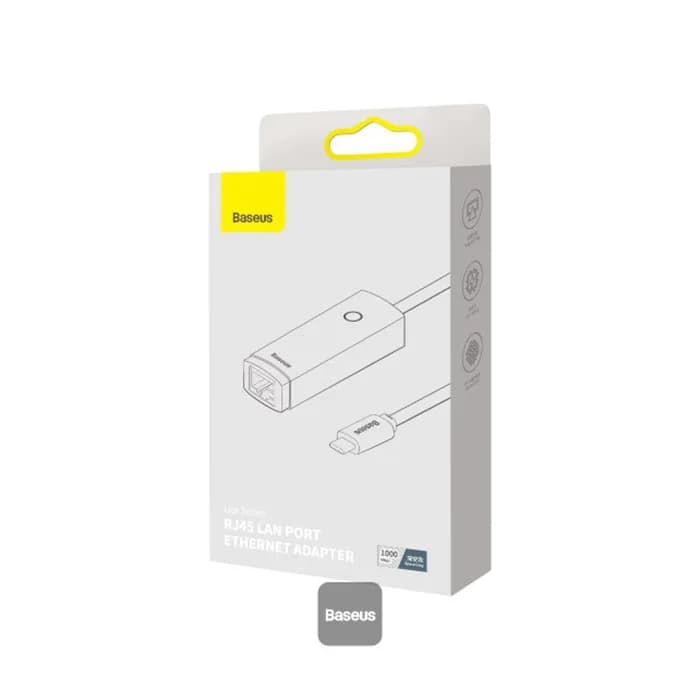 مبدل Type-C به LAN باسئوس مدل Baseus WKQX000313 — تصویر ۸
