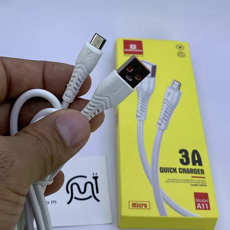 کابل تبدیل USB به Micro USB بیبوشی مدل A11 طول 1 متر — تصویر ۷