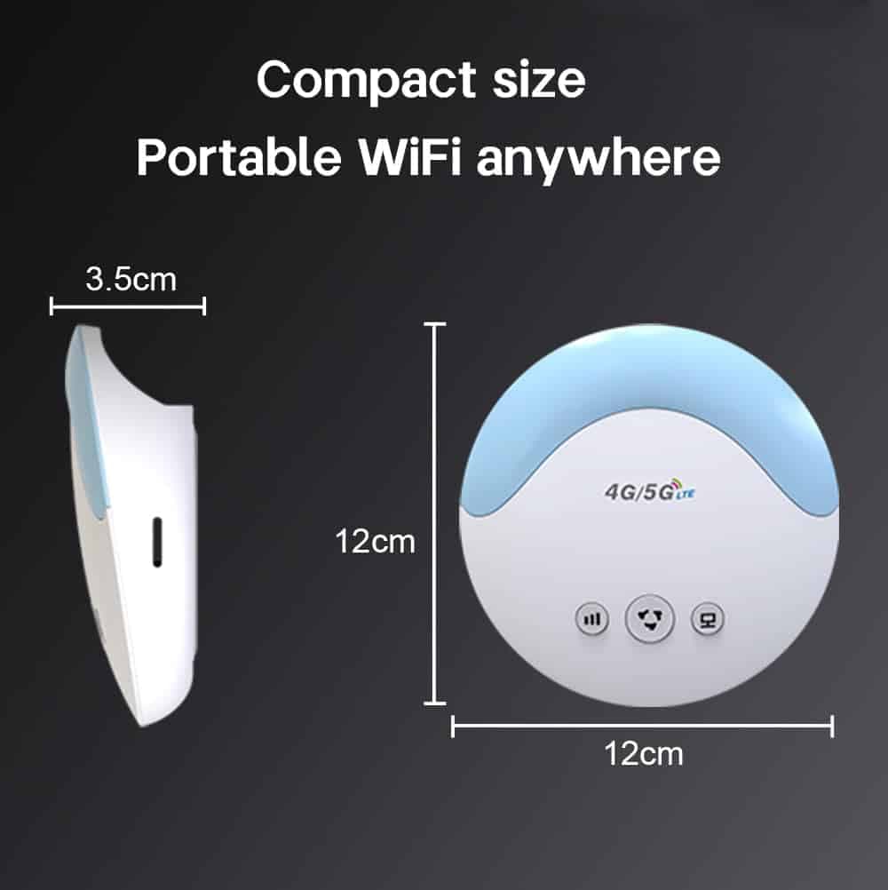 مودم سیمکارتی 4G مدل Smart 4G WiFi Router LC119 آک — تصویر ۱۲