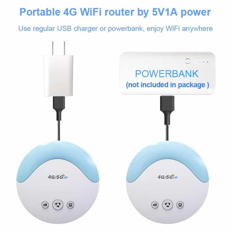 مودم سیمکارتی 4G مدل Smart 4G WiFi Router LC119 آک — تصویر ۱۱