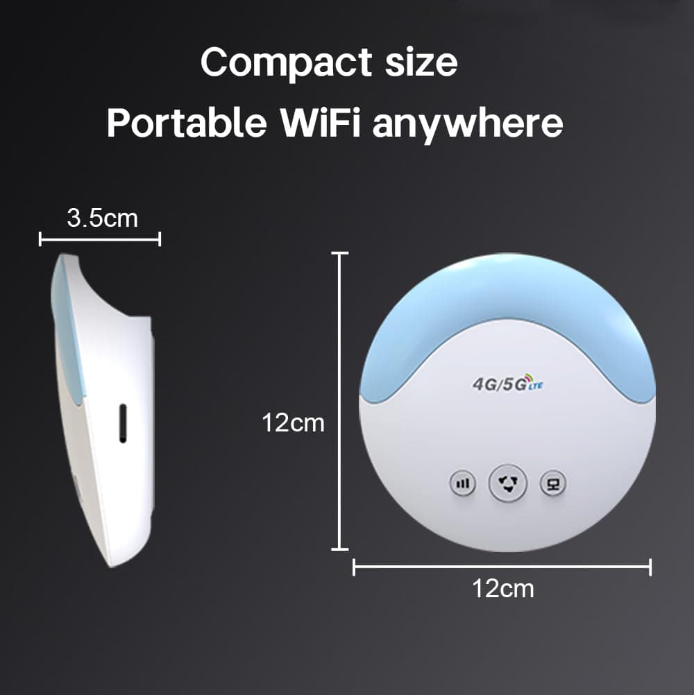 مودم سیمکارتی 4G مدل Smart 4G WiFi Router LC119 آک — تصویر ۵