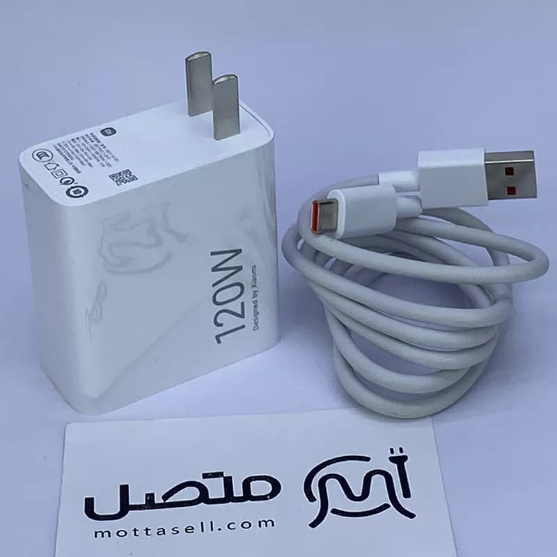 شارژر اصلی سرکارتنی 120 وات MDY-14-ED شیائومی به همراه کابل تایپ سی — تصویر ۶