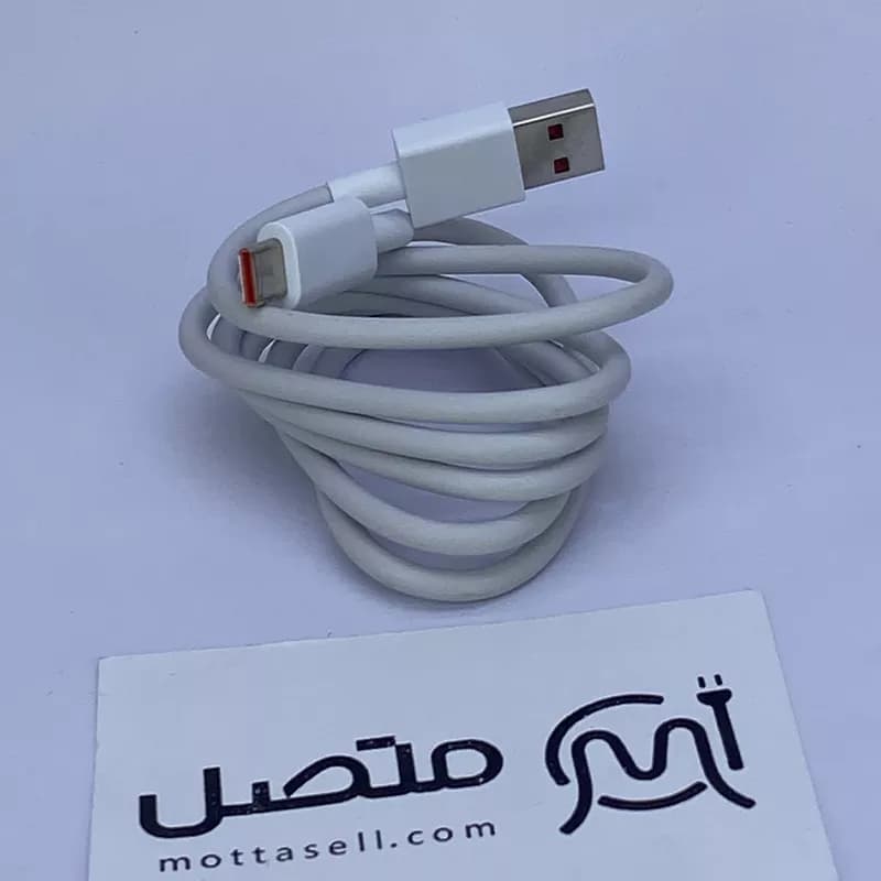 کابل تایپ سی 6 آمپر 67 واتی توربو شارژ سرجعبه Note 11 Pro شیائومی — تصویر ۳
