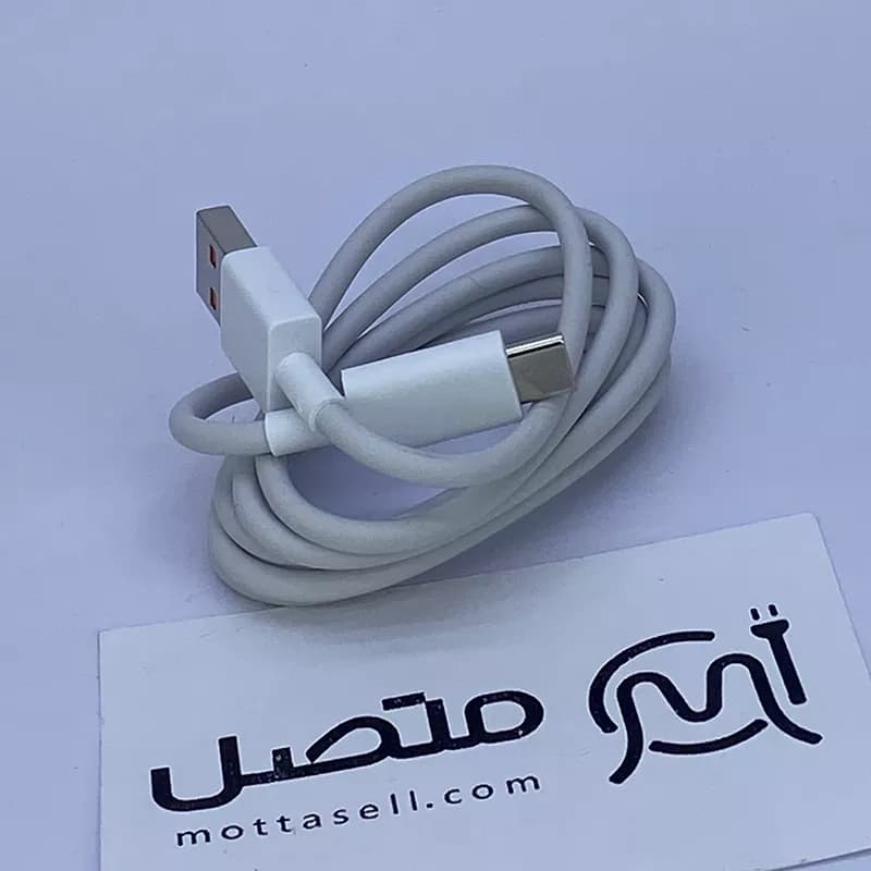 کابل تایپ سی 3 آمپر 33 واتی توربو شارژ اصلی سرکارتنی شیائومی Redmi Note 11 / Redmi Note 11S — تصویر ۹