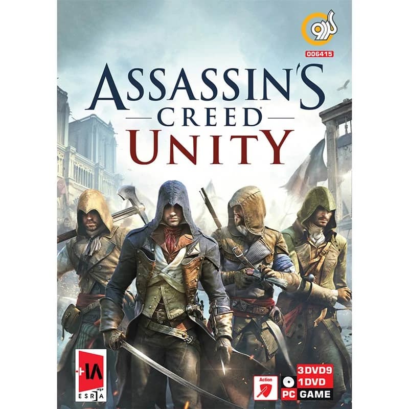 بازی Assassin’s Creed Unity PC 3DVD9+1DVD5 گردو — تصویر ۹