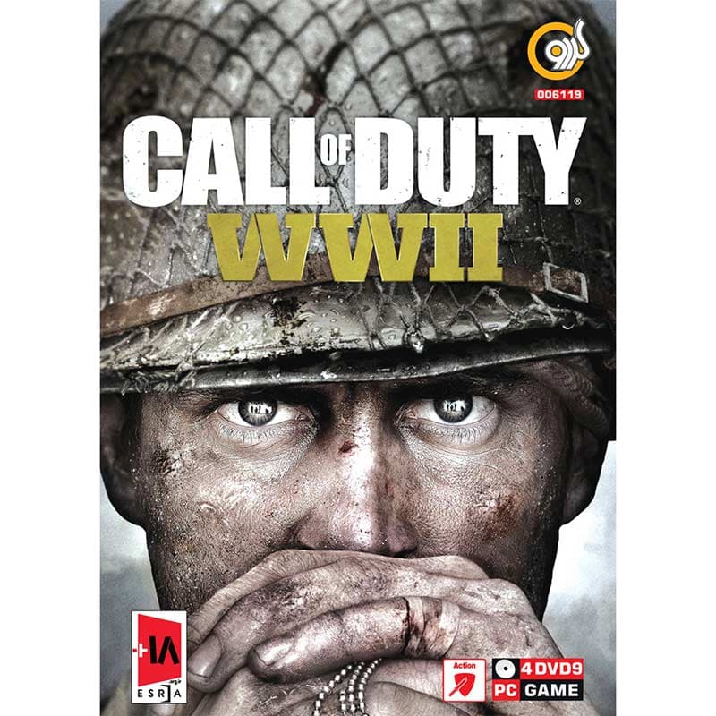 بازی Call Of Duty WWII PC 4DVD9 گردو