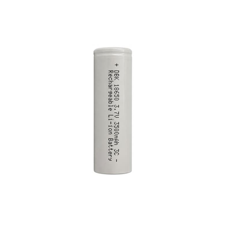 باتری لیتیومی قابل شارژ دی بی کی مدل 18650 3500mAh 3c 3.7V LI-ION ظرفیت 3500 میلی آمپر ساعت — تصویر ۲
