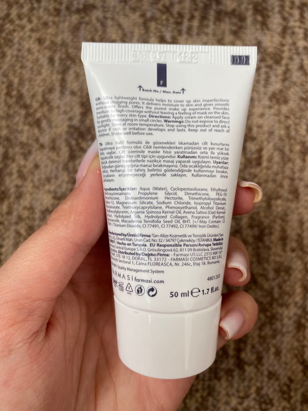 ب ب کرم فارماسی شماره 02 رنگ لایت تو مدیوم (BB CREM FARMASI) — تصویر ۱۲