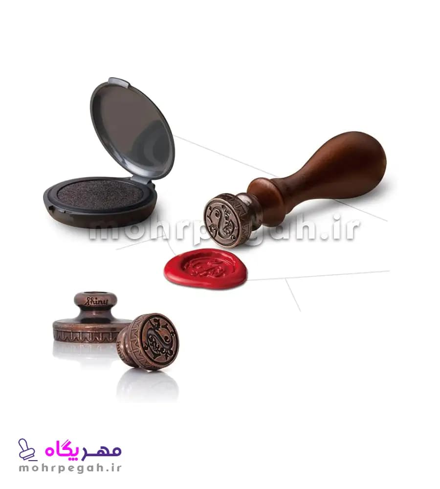 شمع مدادی در بسته بندی 3 عددی shiny w1-01 — تصویر ۸