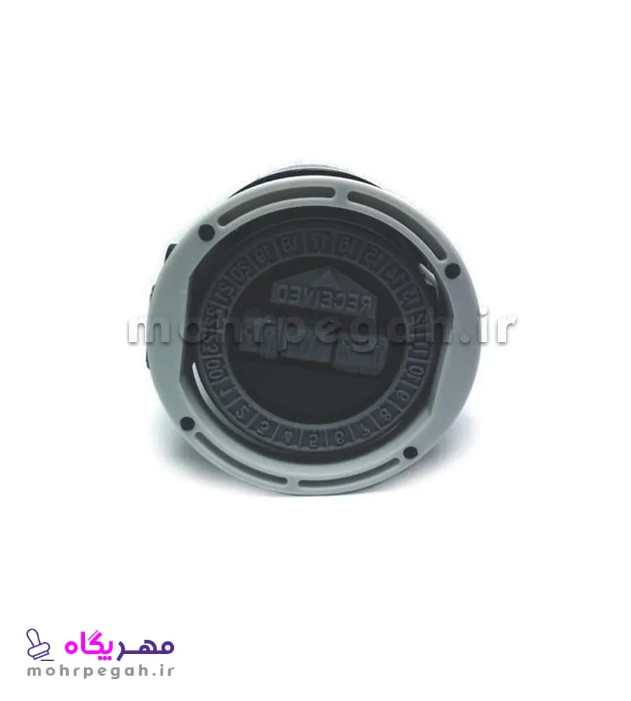مهر ژلاتینی دایره ساعت و تاریخ دار Shiny R-542D-T24 — تصویر ۳