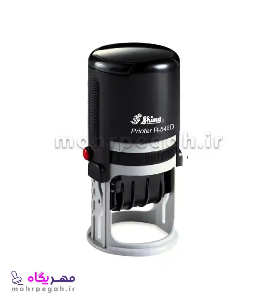 مهر ژلاتینی دایره تاریخ دار Shiny R-542D