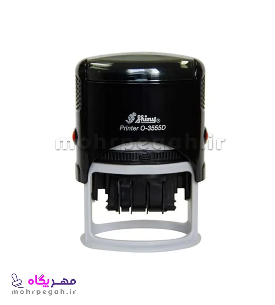 مهر ژلاتینی بیضی تاریخ دار Shiny O-3555D — تصویر ۲